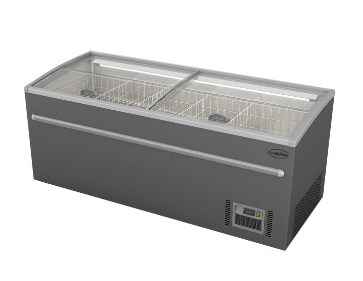 SUPERMARKT VRIESKIST GRIJS 2100 AUTOMATISCHE ONTDOOIING - 7455.2670