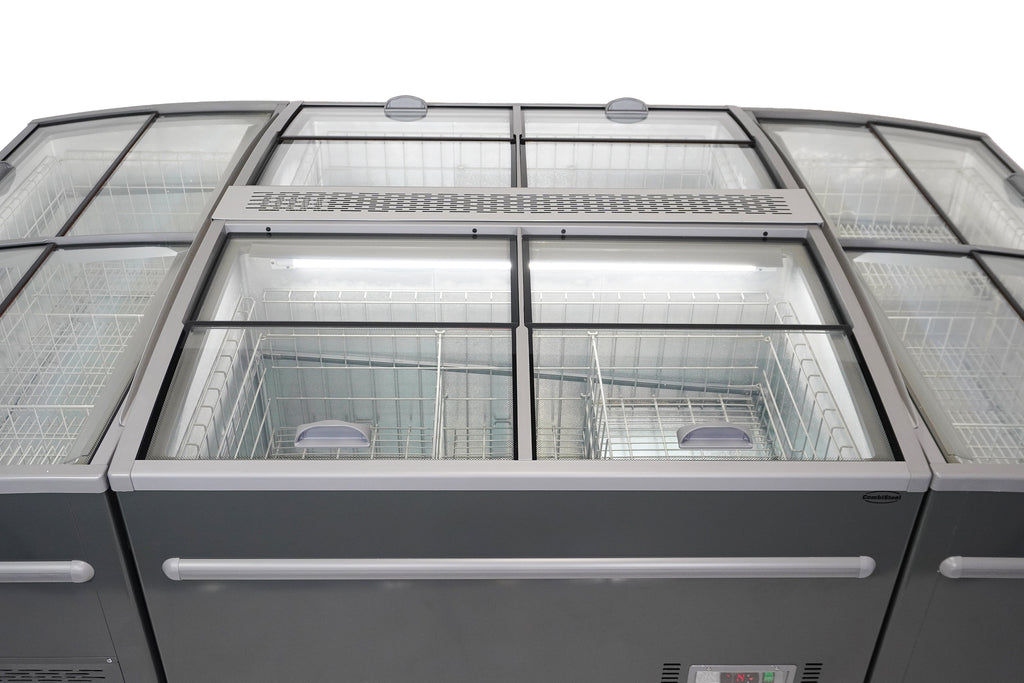 SUPERMARKT VRIESKIST GRIJS 2100 AUTOMATISCHE ONTDOOIING - aanvullende productfoto 6