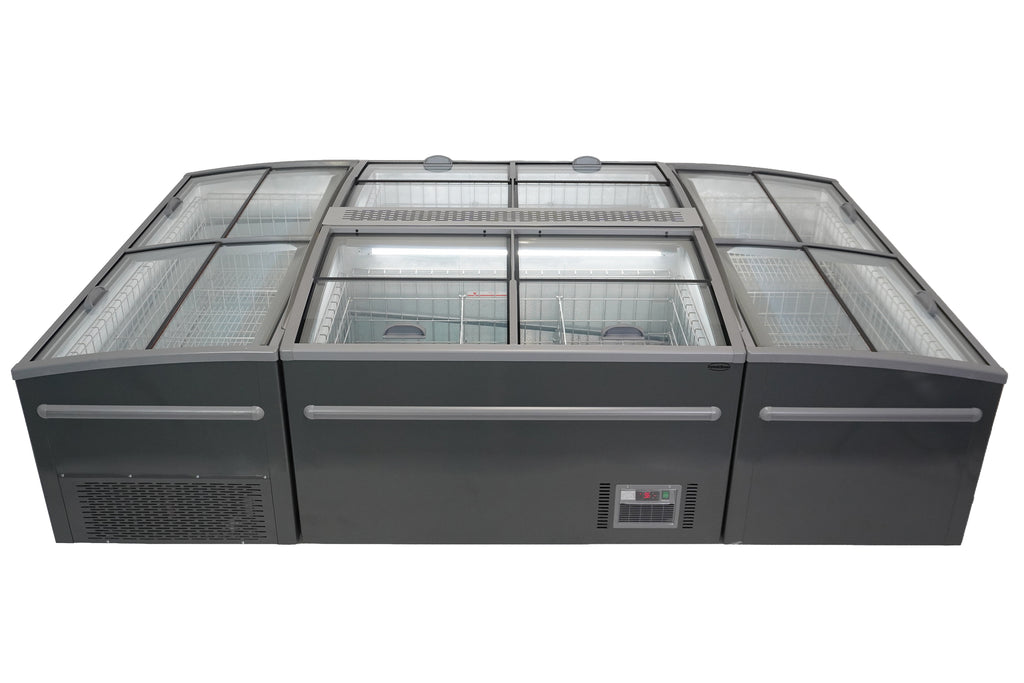 SUPERMARKT VRIESKIST GRIJS 2500 AUTOMATISCHE ONTDOOIING *TRANSPORT OP AANVRAAG* - aanvullende productfoto 7
