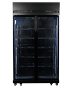 KOELKAST 2 GLASDEUREN ZWART IRM-770R BL - aanvullende productfoto 4