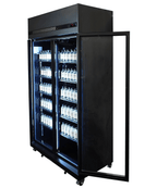 KOELKAST 2 GLASDEUREN ZWART IRM-770R BL - aanvullende productfoto 9