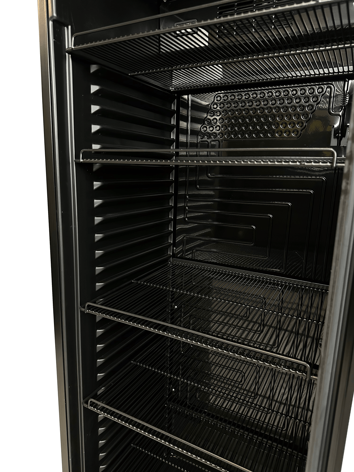 DRANKENKOELKAST GLASDEUR 382L VOLLEDIG ZWART - aanvullende productfoto 5