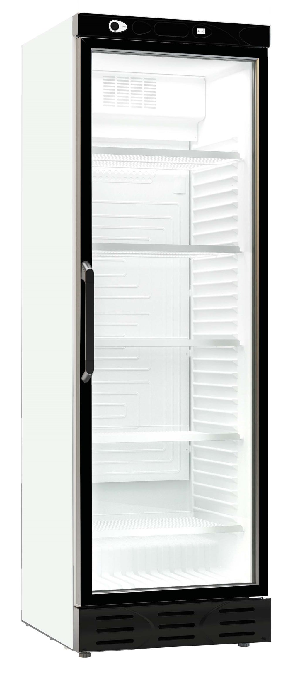 DRANKENKOELKAST 1 GLASDEUR 382L ZONDER LICHTBAK - 7464.0095