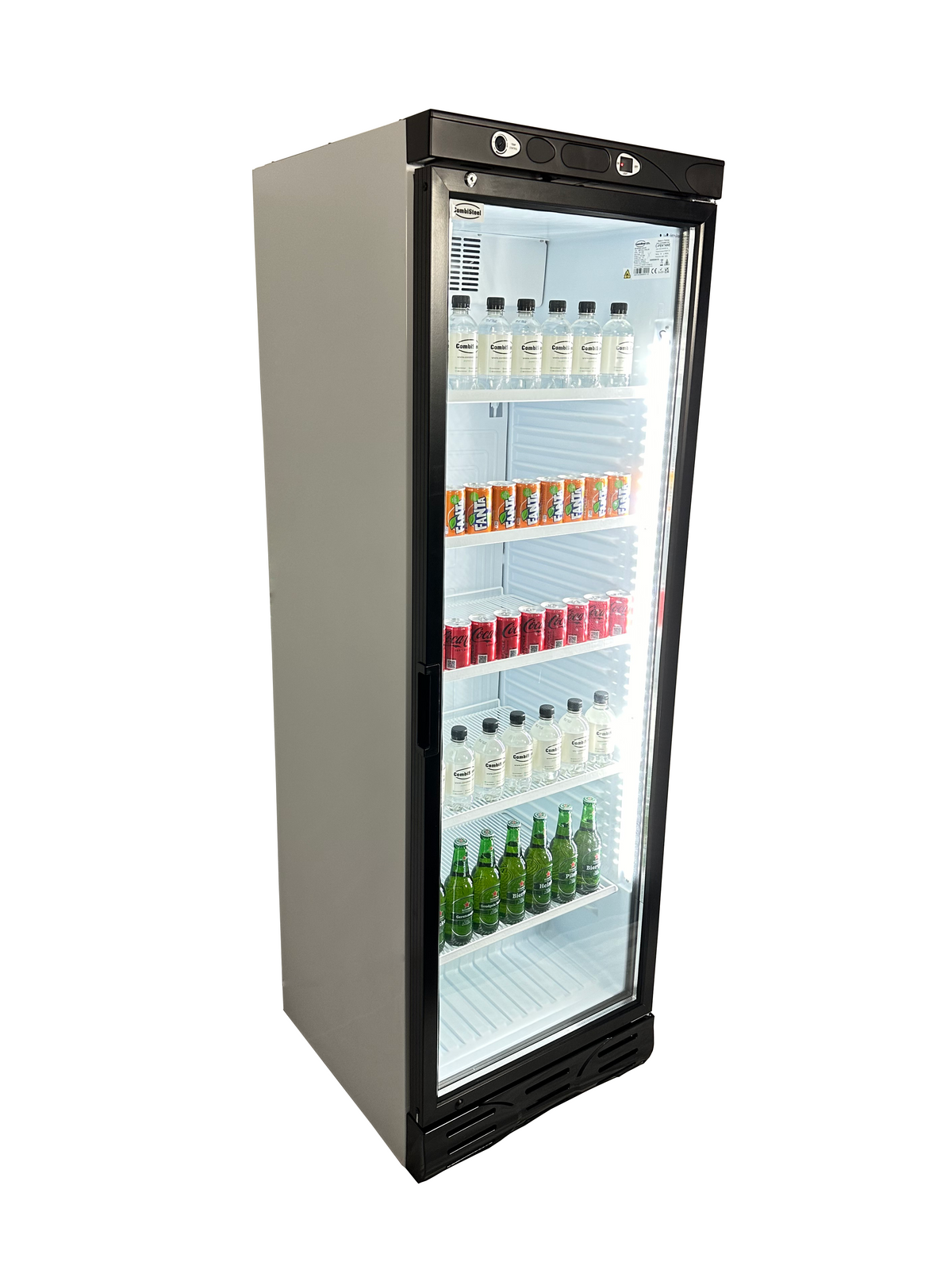 DRANKENKOELKAST 1 GLASDEUR 382L ZONDER LICHTBAK - aanvullende productfoto 3