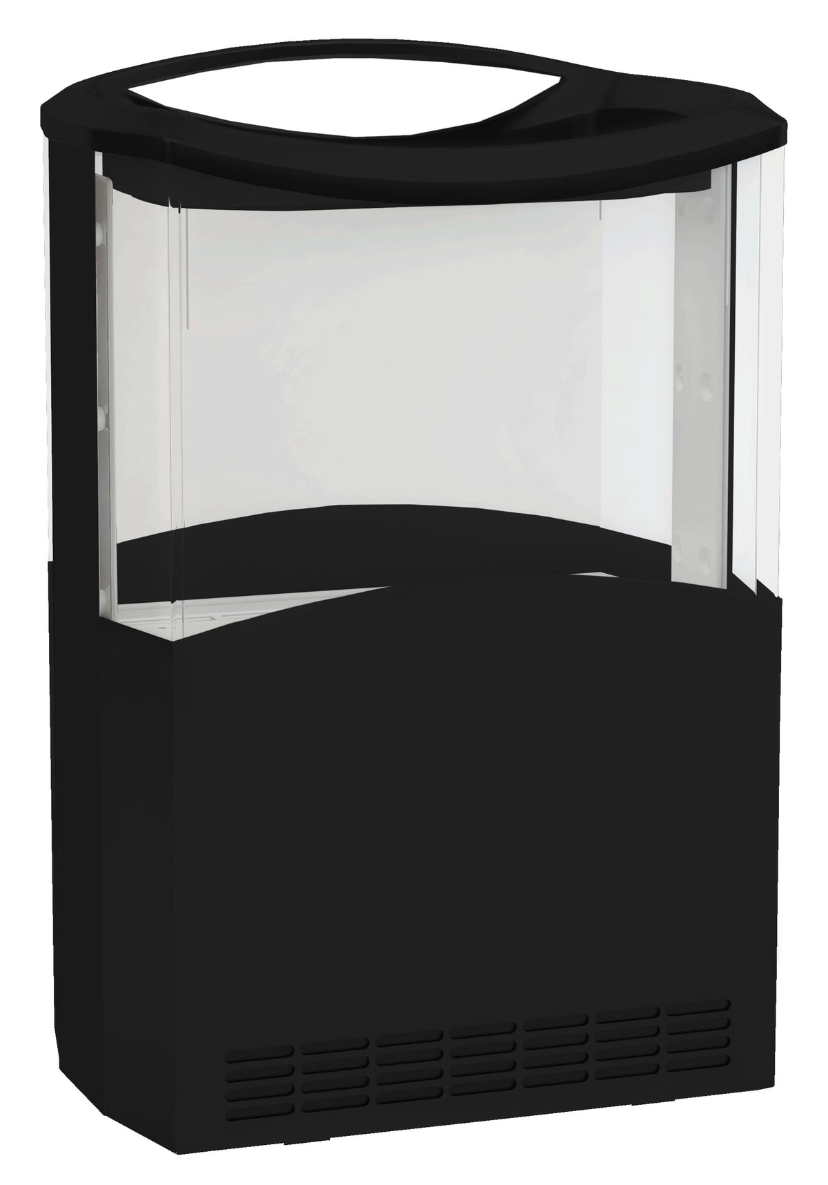 Impulse display cooler open black 110 l - Combisteel 7464.0310