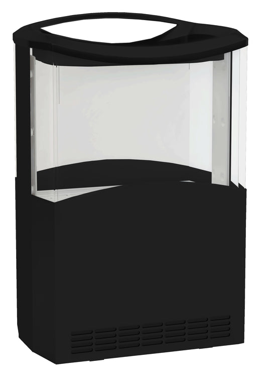 Impulskoeler open zwart 110 l - Combisteel 7464.0310