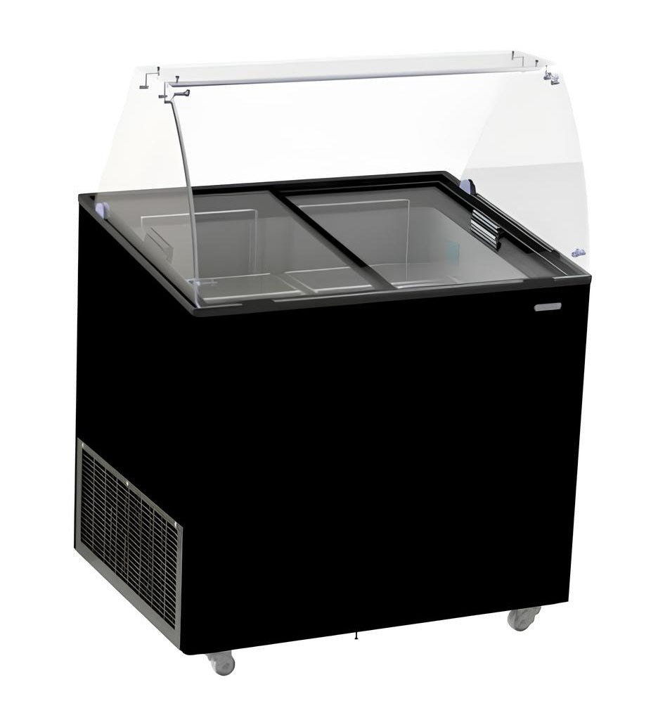 SCHEPIJSVITRINE CORSICA ZWART 6X5 LTR - 7472.0124