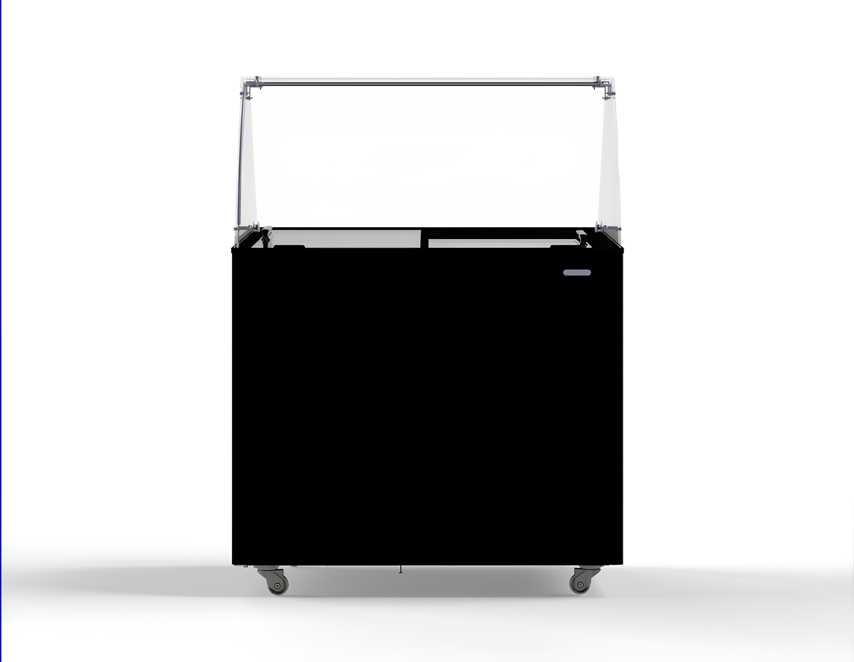 SCHEPIJSVITRINE CORSICA ZWART 6X5 LTR - aanvullende productfoto 1