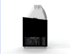 SCHEPIJSVITRINE CORSICA ZWART 6X5 LTR - aanvullende productfoto 2