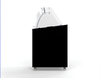 SCHEPIJSVITRINE CORSICA ZWART 6X5 LTR - aanvullende productfoto 4