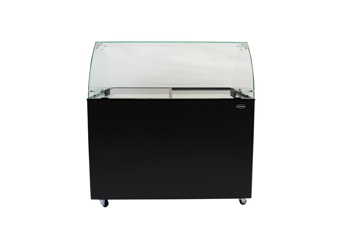 SCHEPIJSVITRINE JAVA ZWART 8x5 LTR - aanvullende productfoto 5