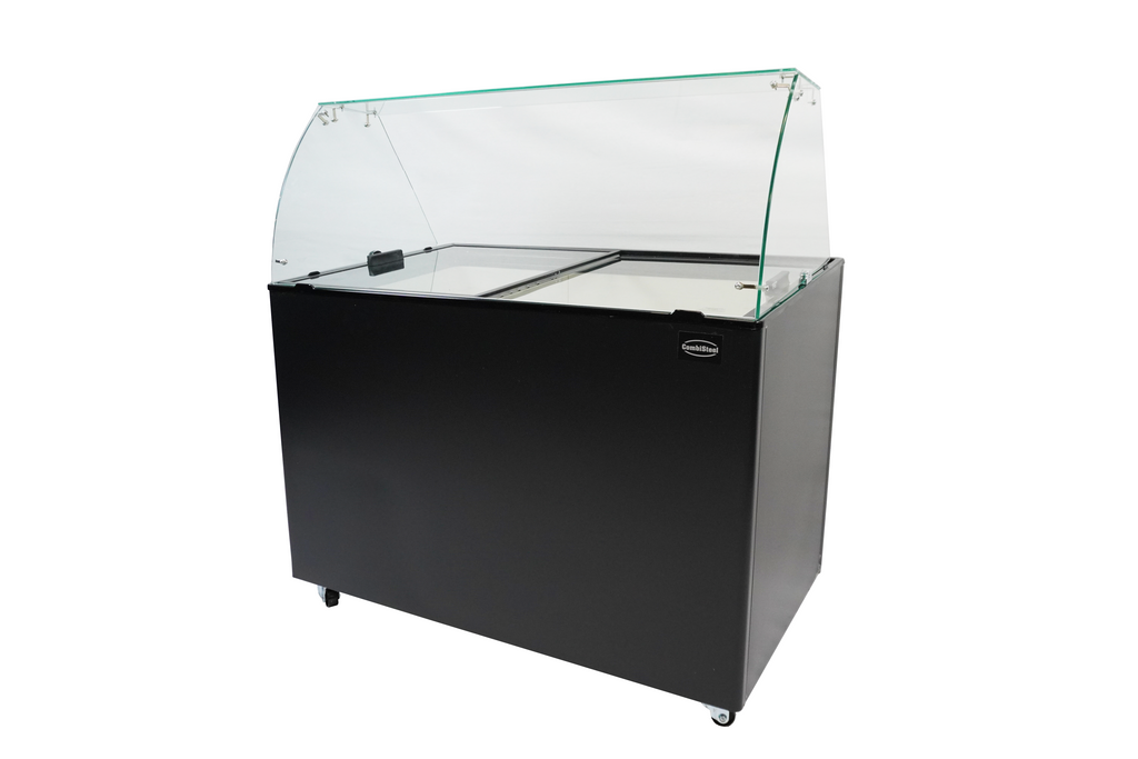 SCHEPIJSVITRINE JAVA ZWART 8x5 LTR - aanvullende productfoto 6