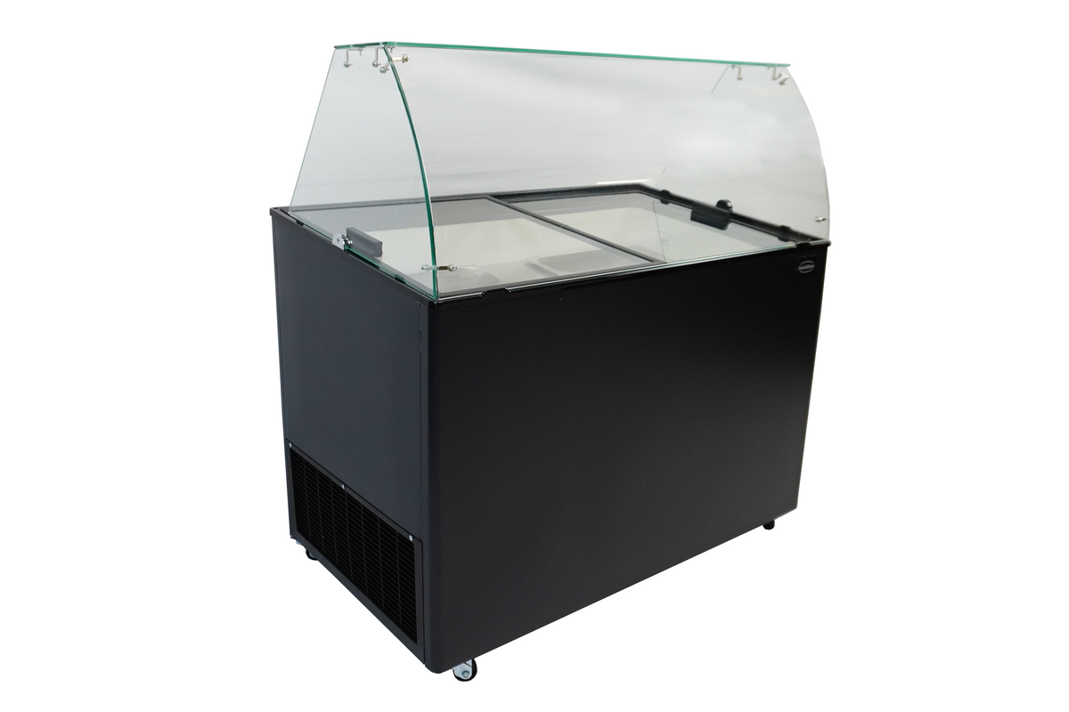 SCHEPIJSVITRINE JAVA ZWART 8x5 LTR - aanvullende productfoto 7