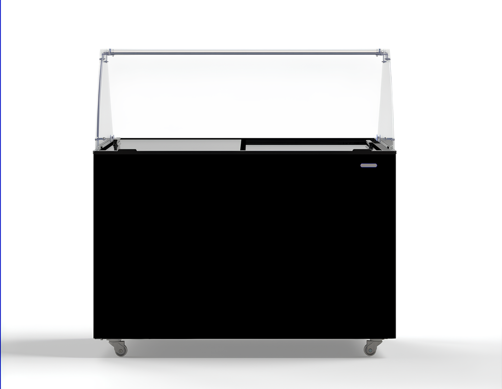 SCHEPIJSVITRINE JAVA ZWART 8x5 LTR - aanvullende productfoto 1