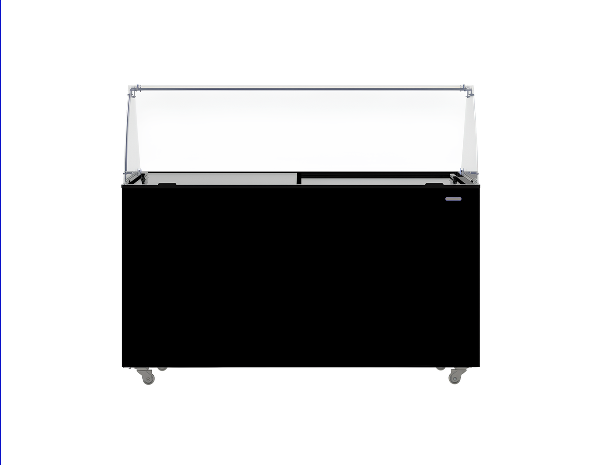 Ice cream display case tenerife black 10X5 ltr - Combisteel 7472.0134
