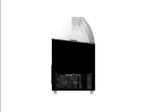 SCHEPIJSVITRINE TENERIFE ZWART 10X5 LTR - aanvullende productfoto 2