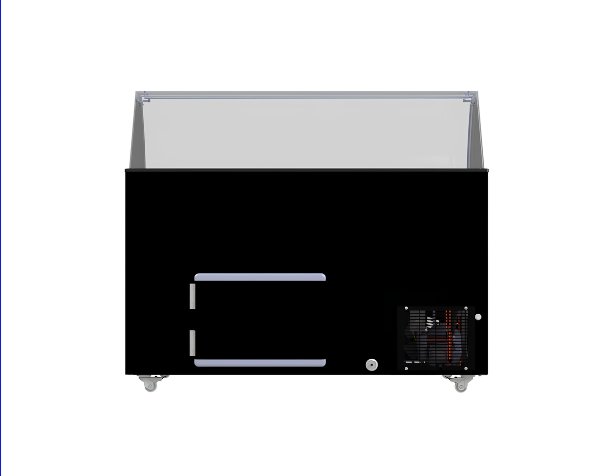 Ice cream display case tenerife black 10X5 ltr - Combisteel 7472.0134