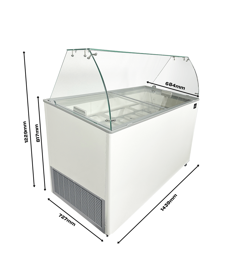 SCHEPIJSVITRINE TENERIFE 10X5 LTR - aanvullende productfoto 10