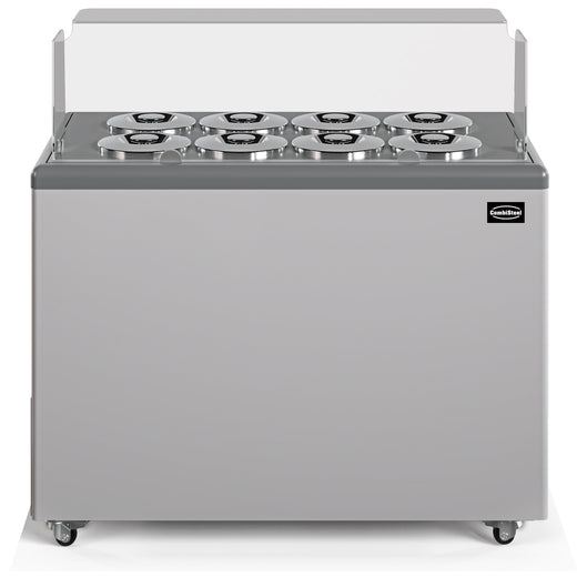 Schepijsvitrine zanzibar 8 - Combisteel 7472.0180