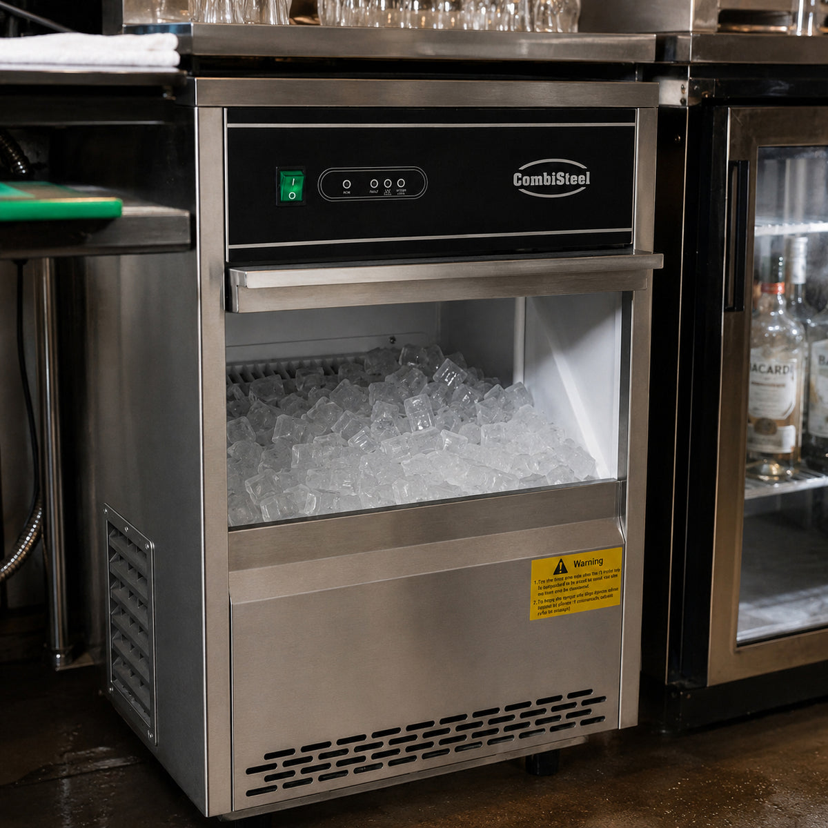 IJSBLOKJESMACHINE 26KG/24H VDB-26 - in gebruik