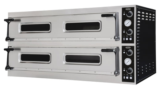 Pizzaoven bakplaat dubbel 2 x 9 - Combisteel 7485.0055
