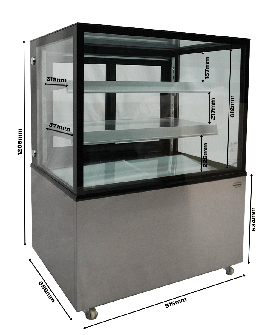 KOELVITRINE 270L - aanvullende productfoto 13