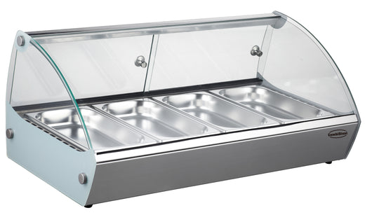 Warmhoudvitrine 4 1/3 GN - Combisteel 7487.0135