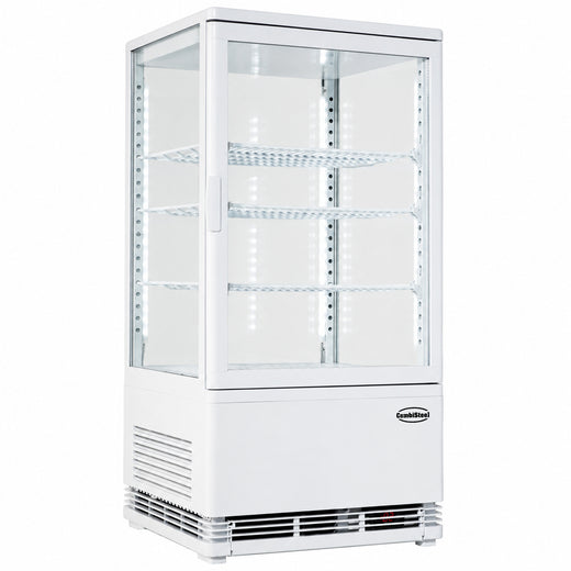 Koelvitrine 68 l wit - Combisteel 7487.0165