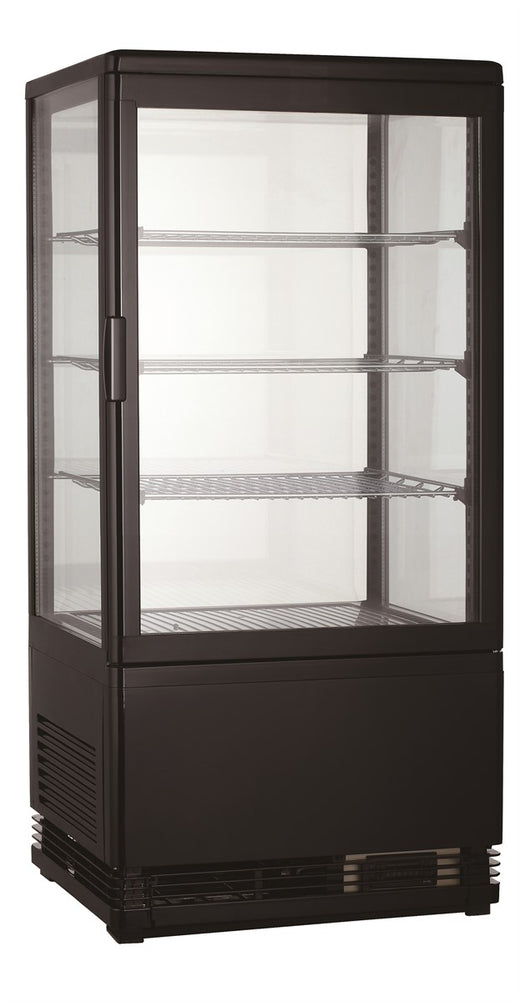 Koelvitrine 68 l zwart - Combisteel 7487.0170