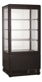 KOELVITRINE 78L ZWART - 7487.0175