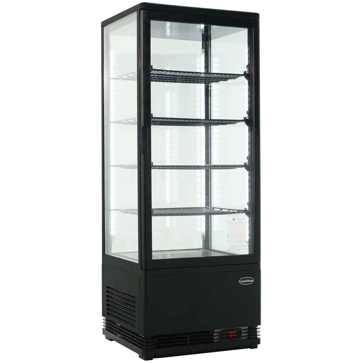 Refrigerated display case 98 l black - Combisteel 7487.0180