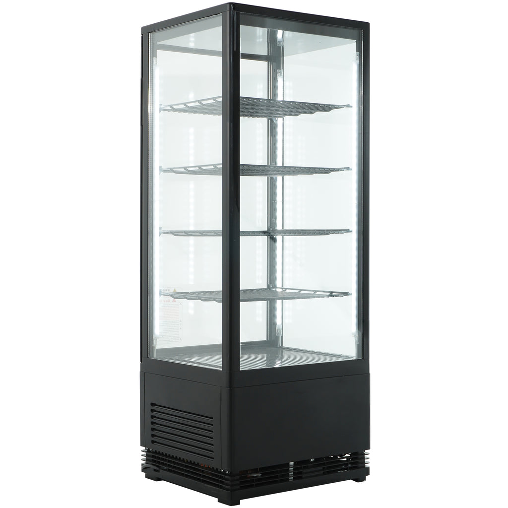 KOELVITRINE 98L ZWART - aanvullende productfoto 2
