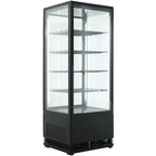 KOELVITRINE 98L ZWART - aanvullende productfoto 2