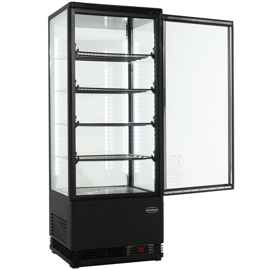 KOELVITRINE 98L ZWART - aanvullende productfoto 3