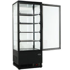KOELVITRINE 98L ZWART - aanvullende productfoto 3