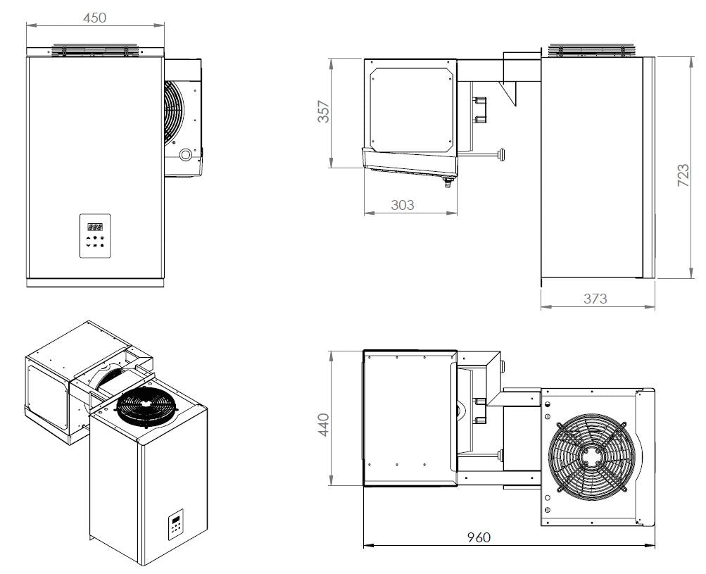 WANDUNIT INHANG KOEL 6,6-9 M3 - aanvullende productfoto 1