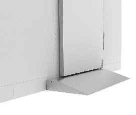 Automatische oprijplaat 80MM - Combisteel 7489.1300