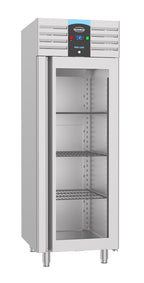 KOELKAST RVS GLASDEUR MONO BLOCK 700 LTR - 7489.5020