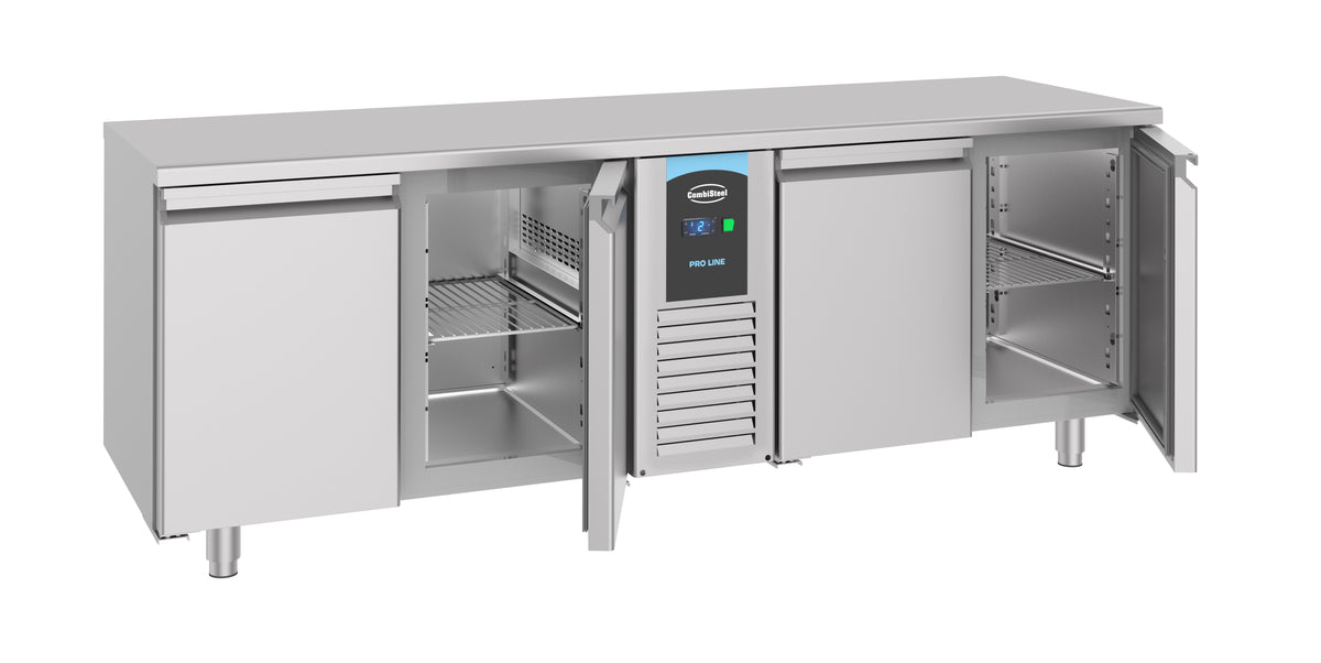 700 KOELWERKBANK 4 DEUREN MONOBLOCK ENERGY LINE - geopend