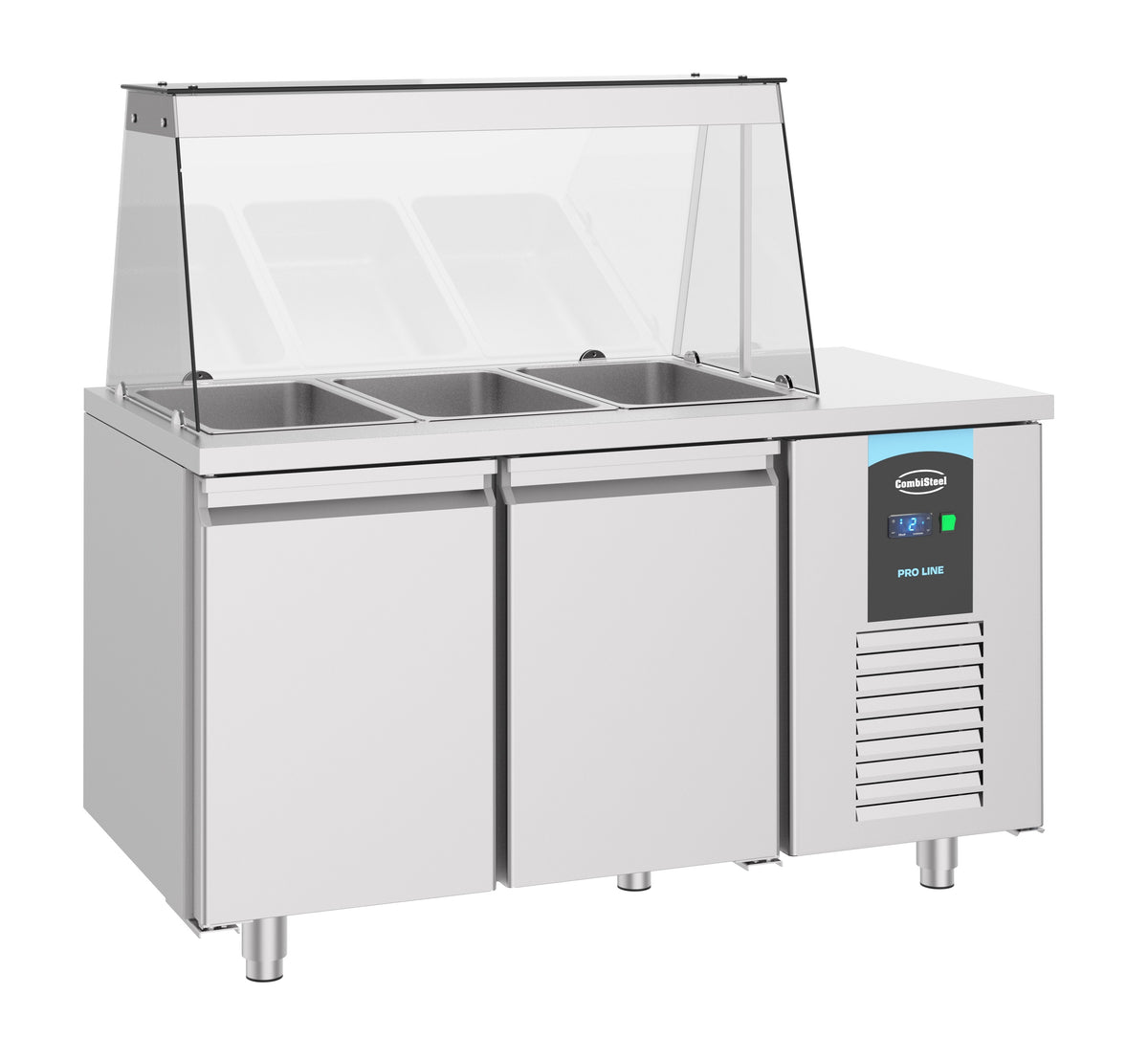SALADETTE 2 DEUREN 3x 1/1 GN PAN - aanvullende productfoto 1