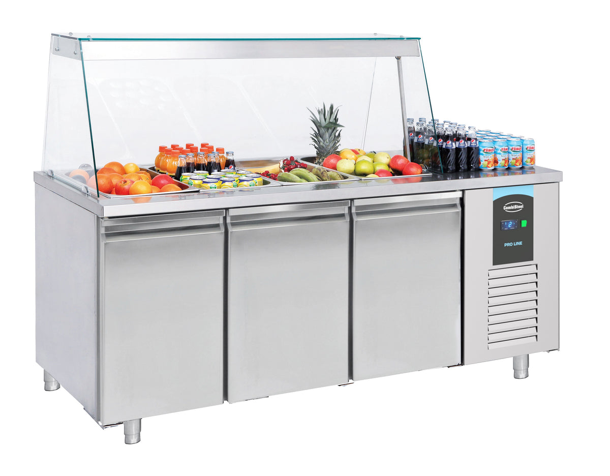 SALADETTE 3 DEUREN 4x 1/1 GN PAN - 7489.5155