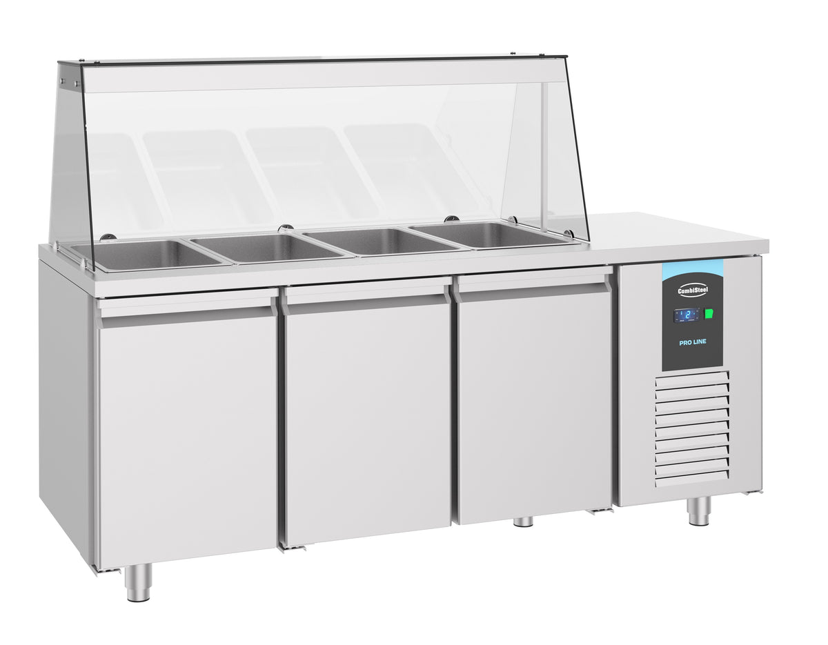 SALADETTE 3 DEUREN 4x 1/1 GN PAN - aanvullende productfoto 1