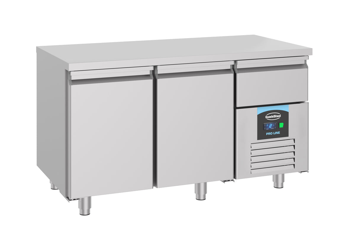Refrigerated counter 2 doors - 1400x700 mm - Combisteel 7489.5160