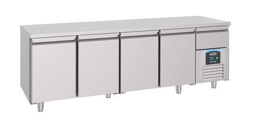 Koelwerkbank 4 deuren - 2330x700 mm - Combisteel 7489.5167