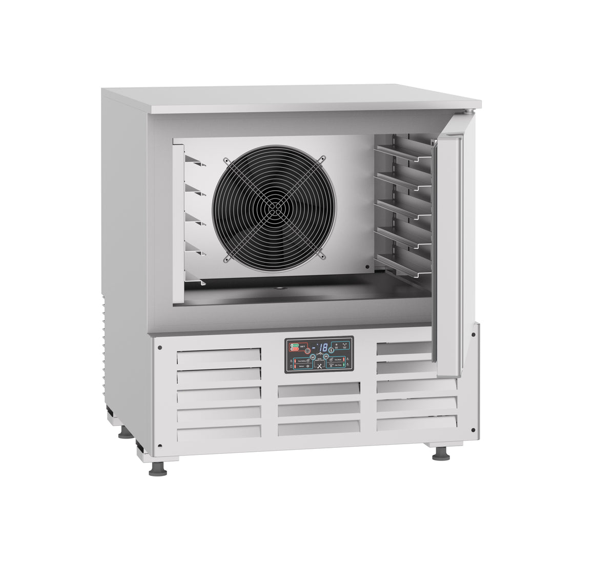BLASTCHILLER 5x 1/1GN - geopend