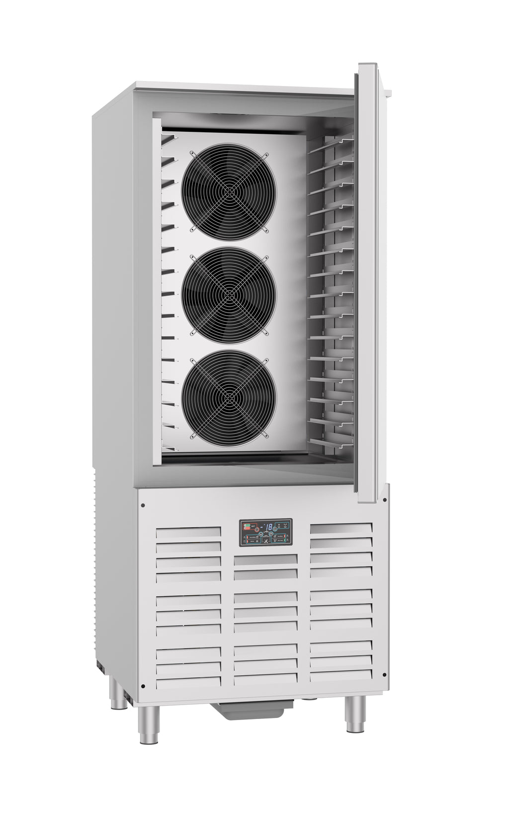 BLASTCHILLER 15x 1/1GN - geopend