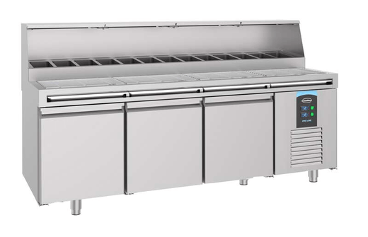 Pizzawerkbank 3 deuren 13x 1/3 GN pan - Combisteel 7489.5305
