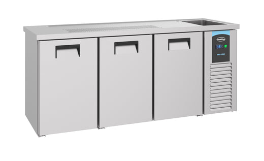 Bierkoeler 3 deuren 1R - Combisteel 7489.5330