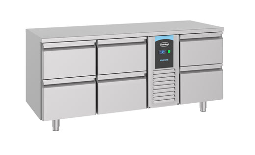 Koelwerkbank 6 laden monoblock energy line - 1785x700 mm - Combisteel 7489.5380