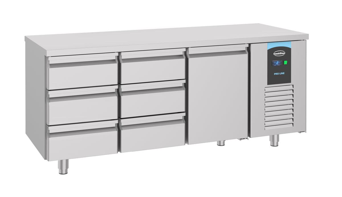 700 KOELWERKBANK 1 DEUR 6 LADEN ENERGY LINE - 7489.5565